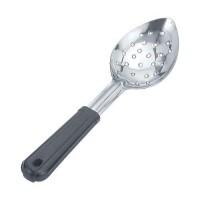 PERFORATED SPOON WITH PLASTIC HANDLE - Click for more info