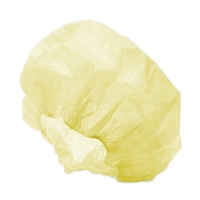 CAP DISP CRIMPED BOUFFANT YELLOW (1000) - Click for more info