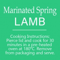 ZZZ LABEL BB MARINATED SPRING LAMB (250) - Click for more info
