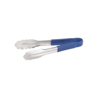 TONG S/S 300mm BLUE HANDLE - Click for more info