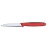 KNIFE VEG P/H (RED) 50431 WAVY - Click for more info