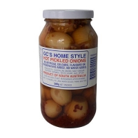 GC'S PICKLED ONIONS HOT (12X500gm) - Click for more info