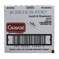 GRAVY - GRAVOX LAMB & ROSEMARY (8x165g)