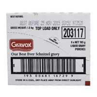 GRAVY - GRAVOX SCHNITZEL 8x165g