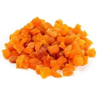 APRICOTS DICED TURKISH 8-10mm 12.5KG - Click for more info