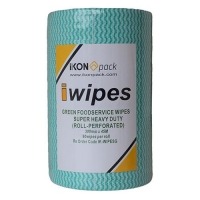 WIPES-SUPER HVY DUTY 30cm(50MT) GREEN - Click for more info