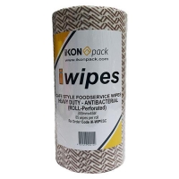 WIPES-H/DUTY ANTI BAC 30cm(45MT) CAFE - Click for more info